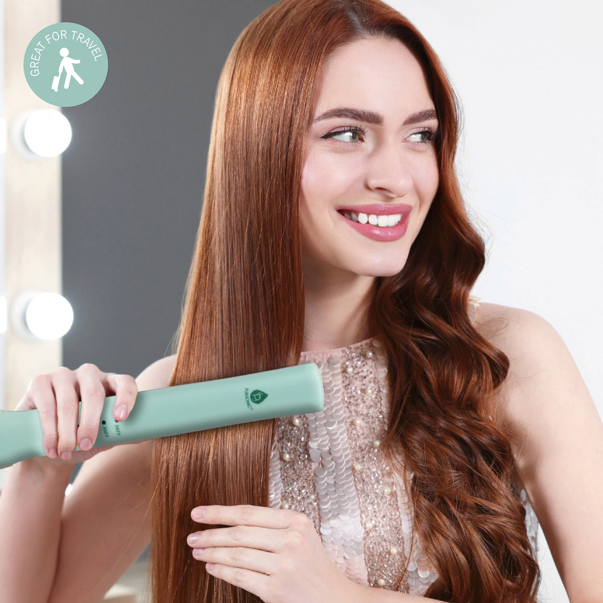 Pursonic USB Rechargeable Cordless Hair Straightener - Image 3
