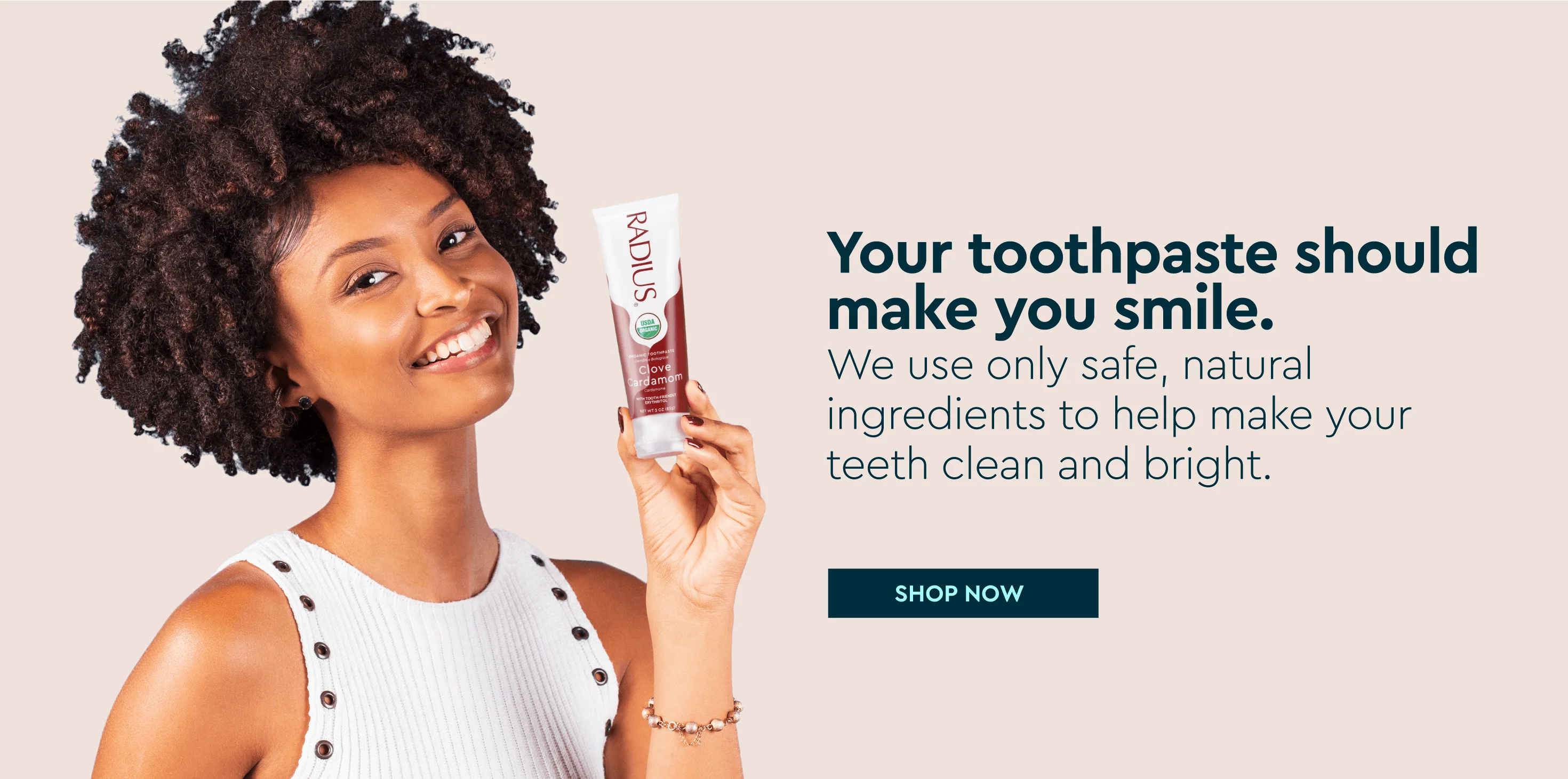 Radius USDA Organic Clove Cardamom Toothpaste - Image 5