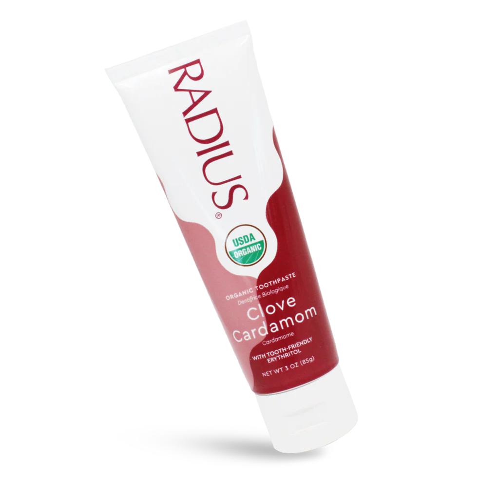 Radius USDA Organic Clove Cardamom Toothpaste - Image 6
