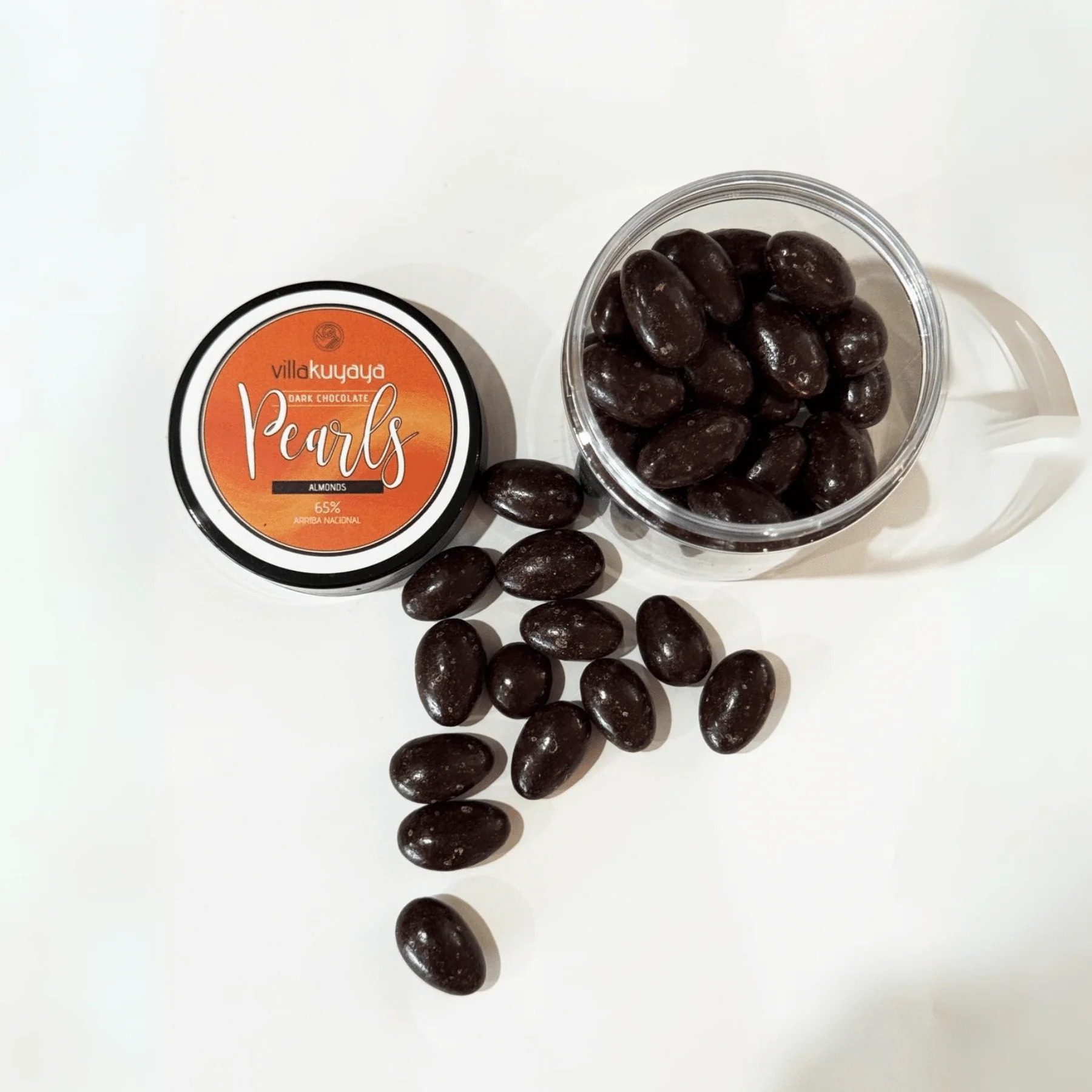 Villakuyaya Dark Chocolate Pearls 65% ALMONDS (5 Pack)