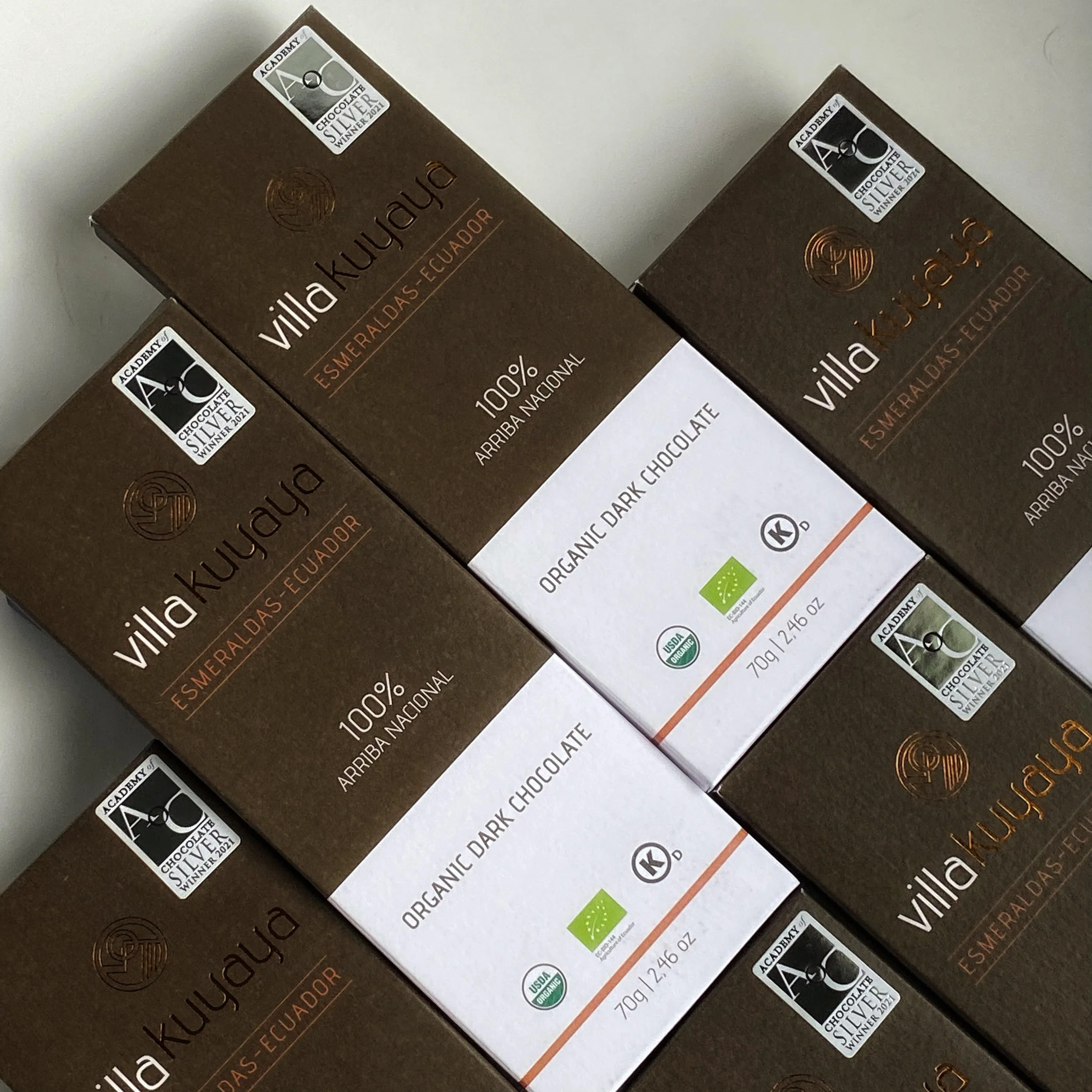 Villakuyaya Organic Dark Chocolate SINGLE ORIGIN 100% PURE - Image 2