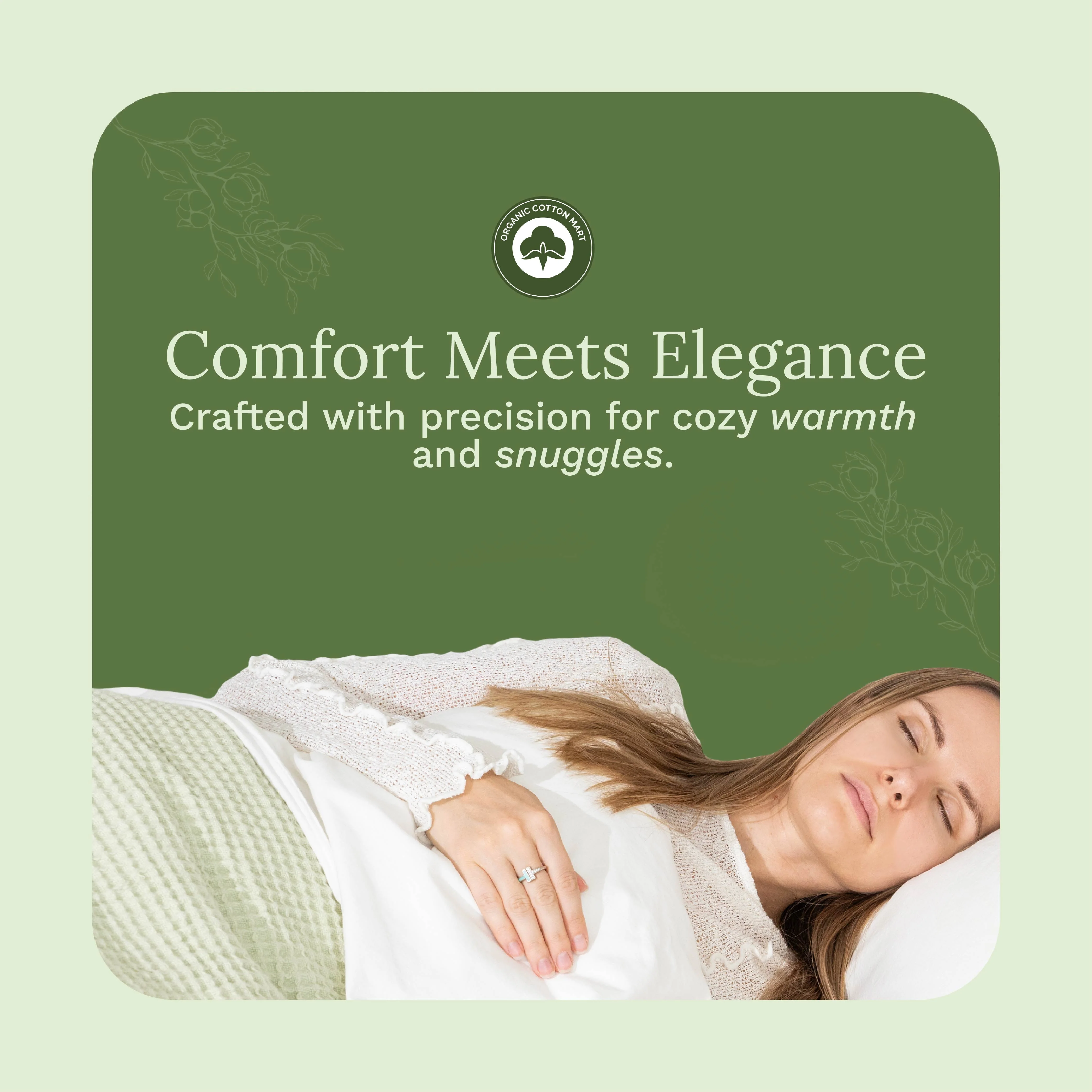 Organic Cotton Mart Waffle Weave Blanket - Image 37