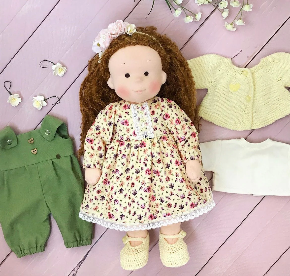 PoppyBabyCo Waldorf Dolls Handmade