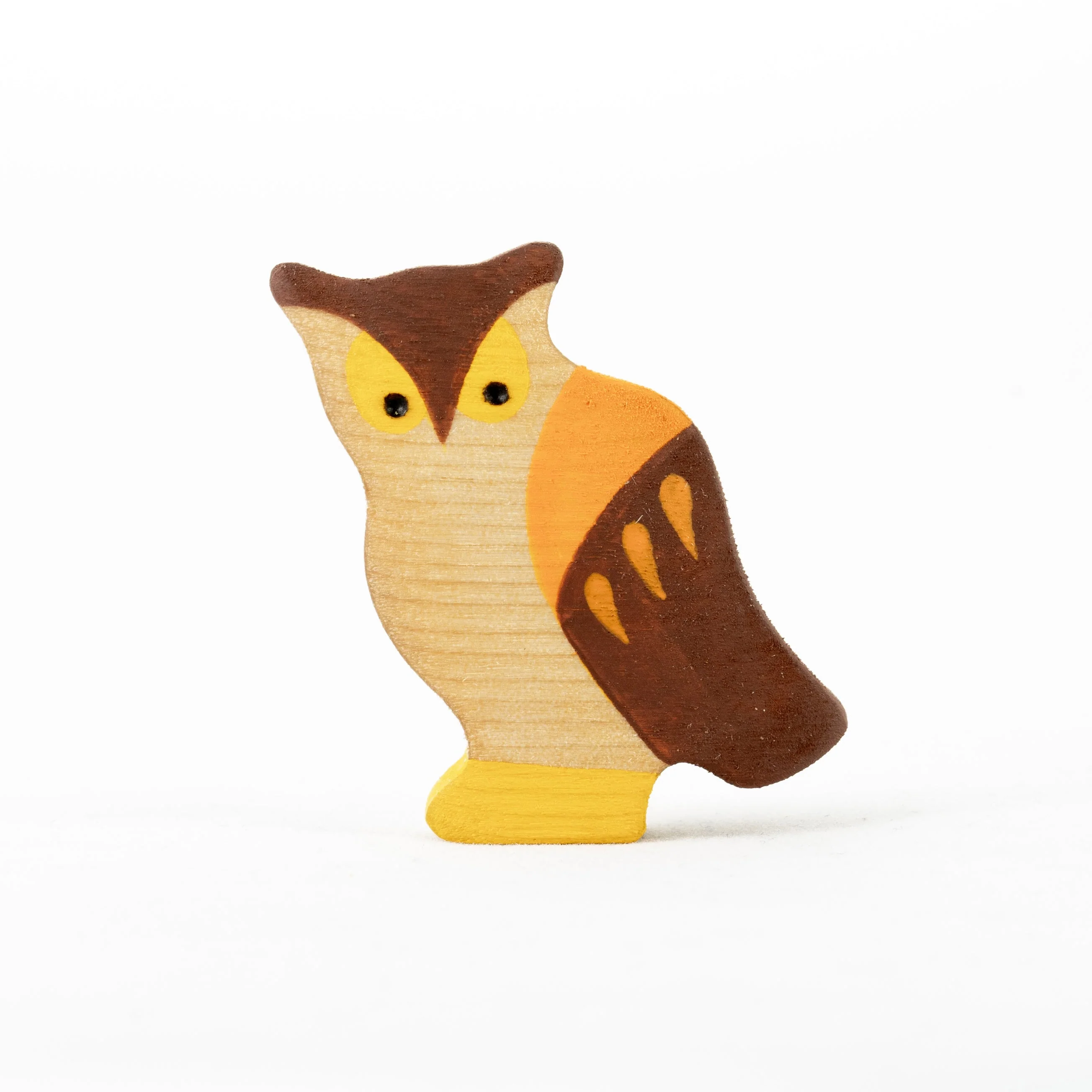 PoppyBabyCo Waldorf Wooden Birds Set painted- 7 pieces - Image 11