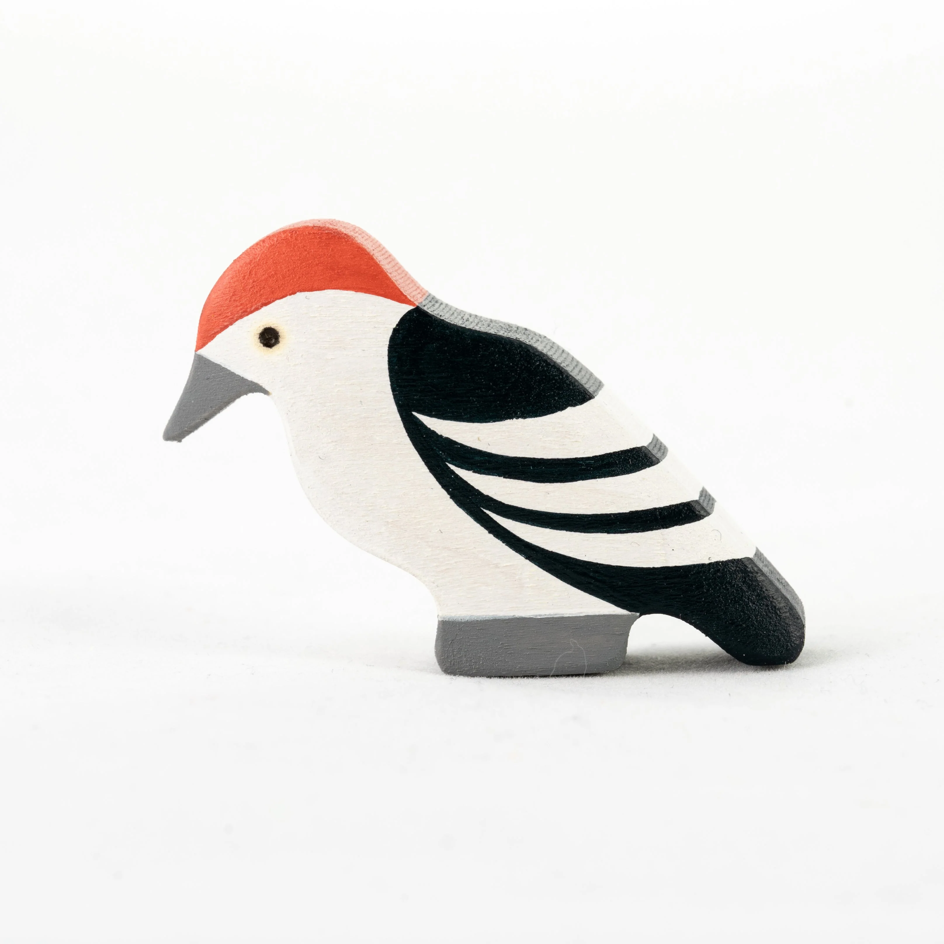 PoppyBabyCo Waldorf Wooden Birds Set painted- 7 pieces - Image 3