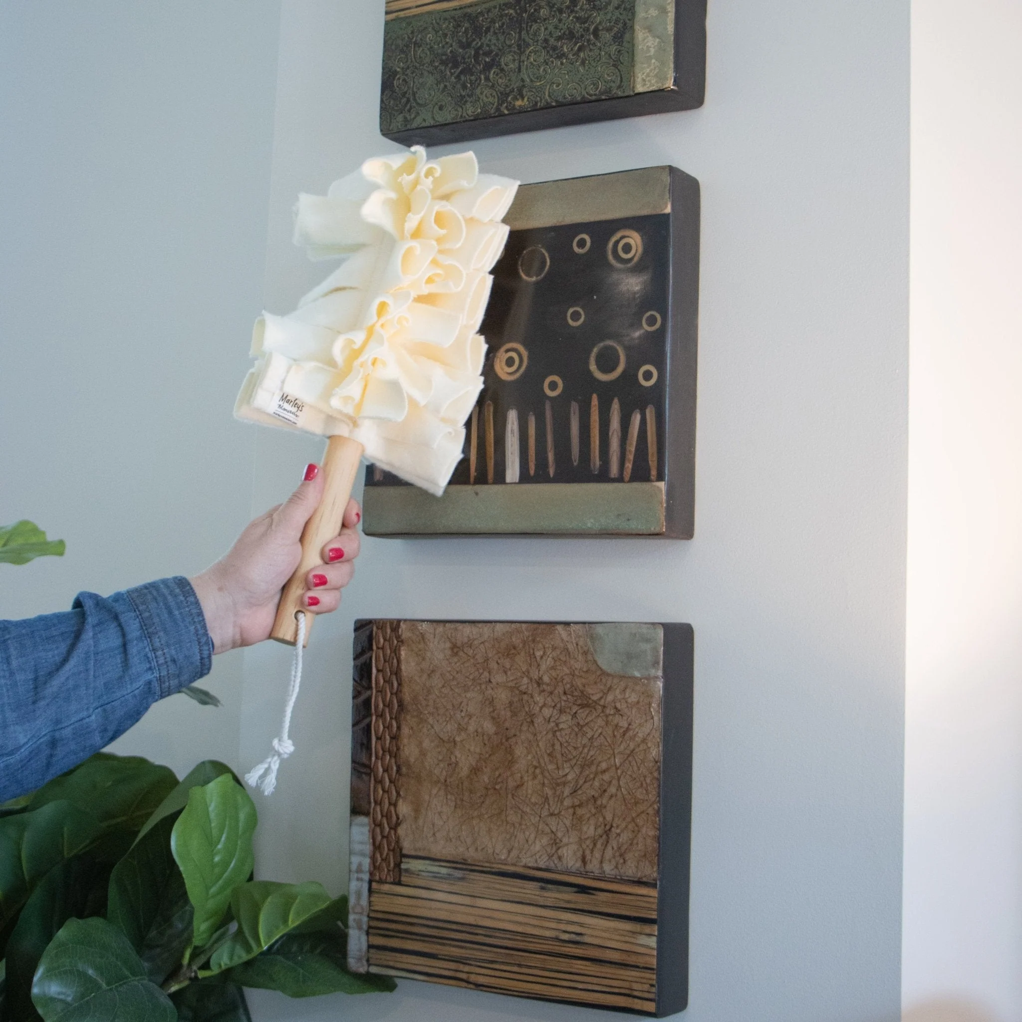 Washable Duster: Bamboo Fleece - Image 2