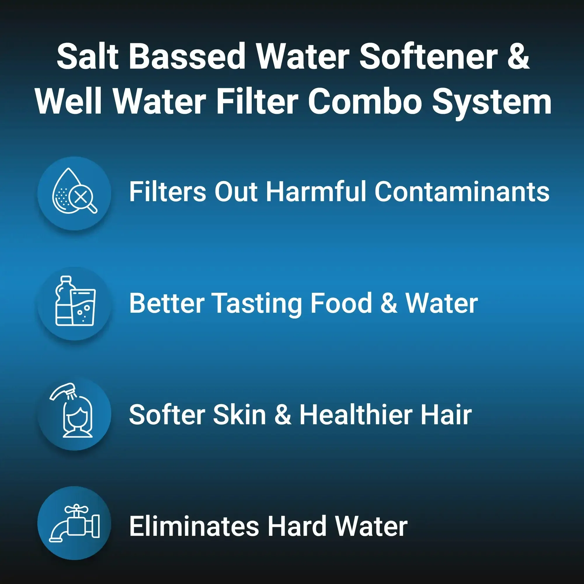 Water Softener and Well Water Filter Combo - Image 3