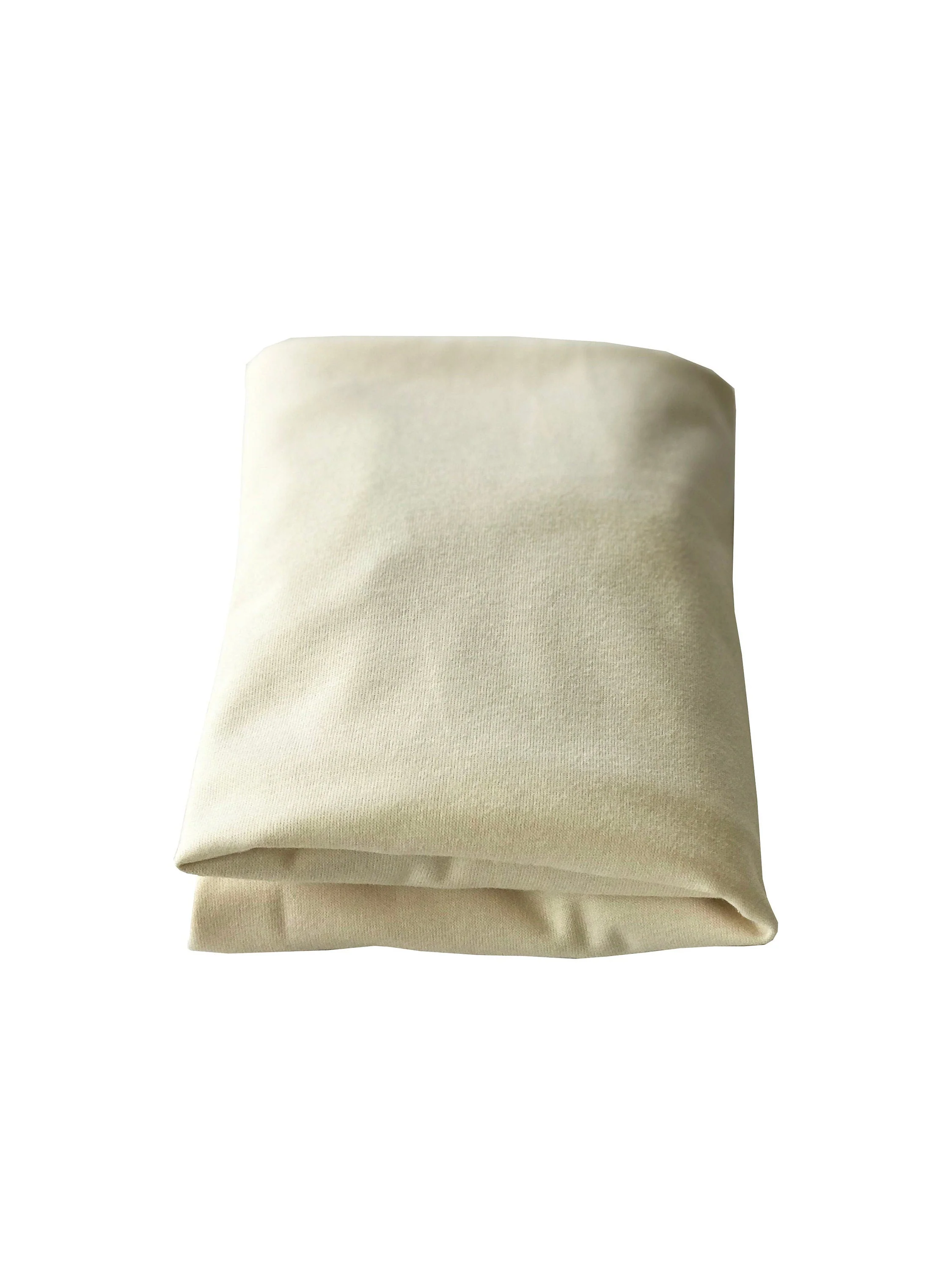 Wendy Anne Waterproof Natural Ivory Organic Cotton Jersey - Custom Fitted Sheet - Image 4