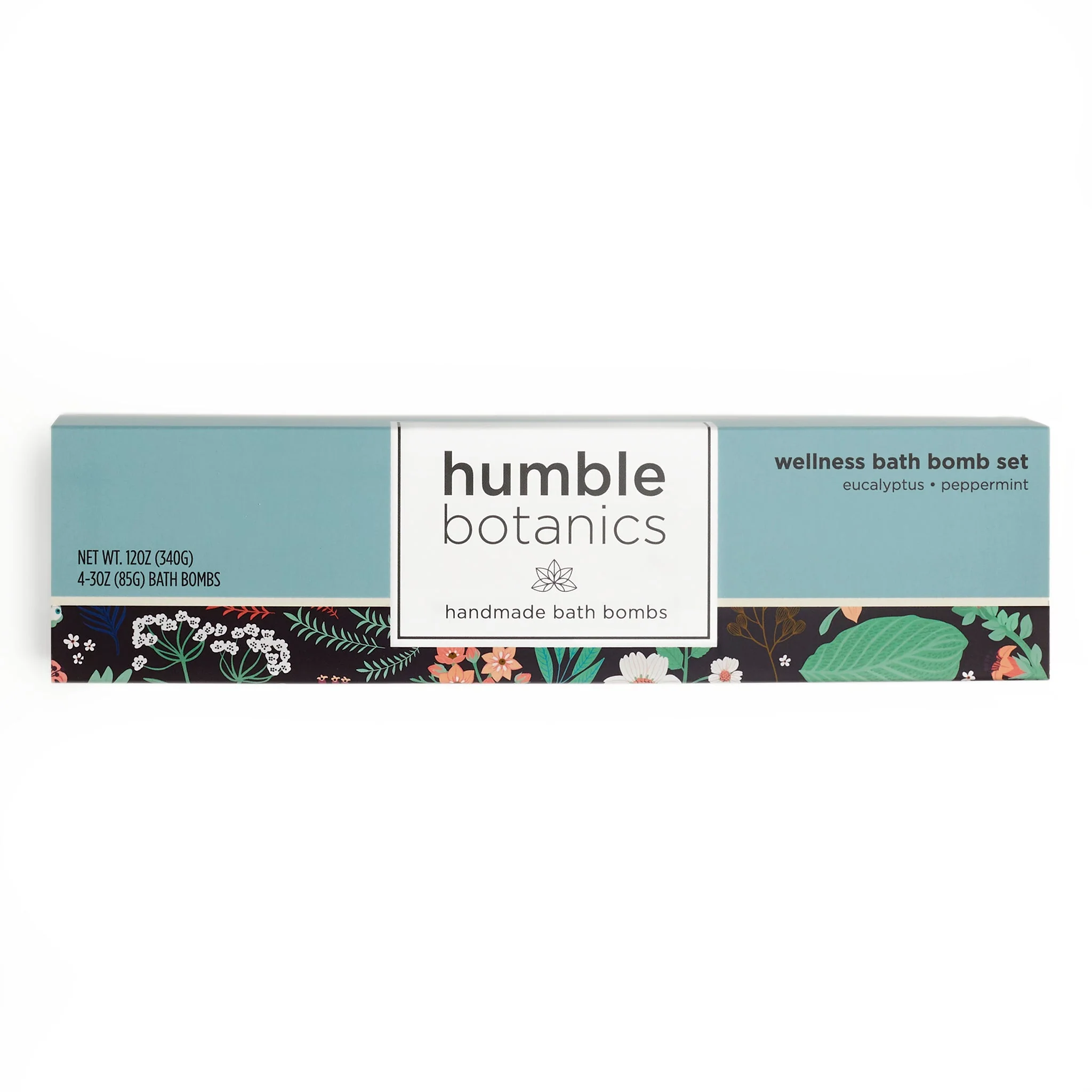 Humble Organics Wellness Bath Bomb Set – Eucalyptus, Peppermint & French Green Clay - Image 2