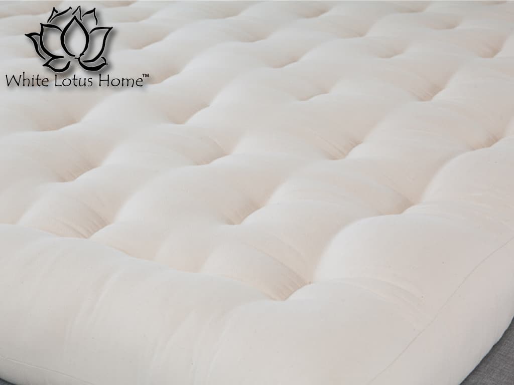 White Lotus Organic Cotton and Wool Dreamton Futon - Image 2