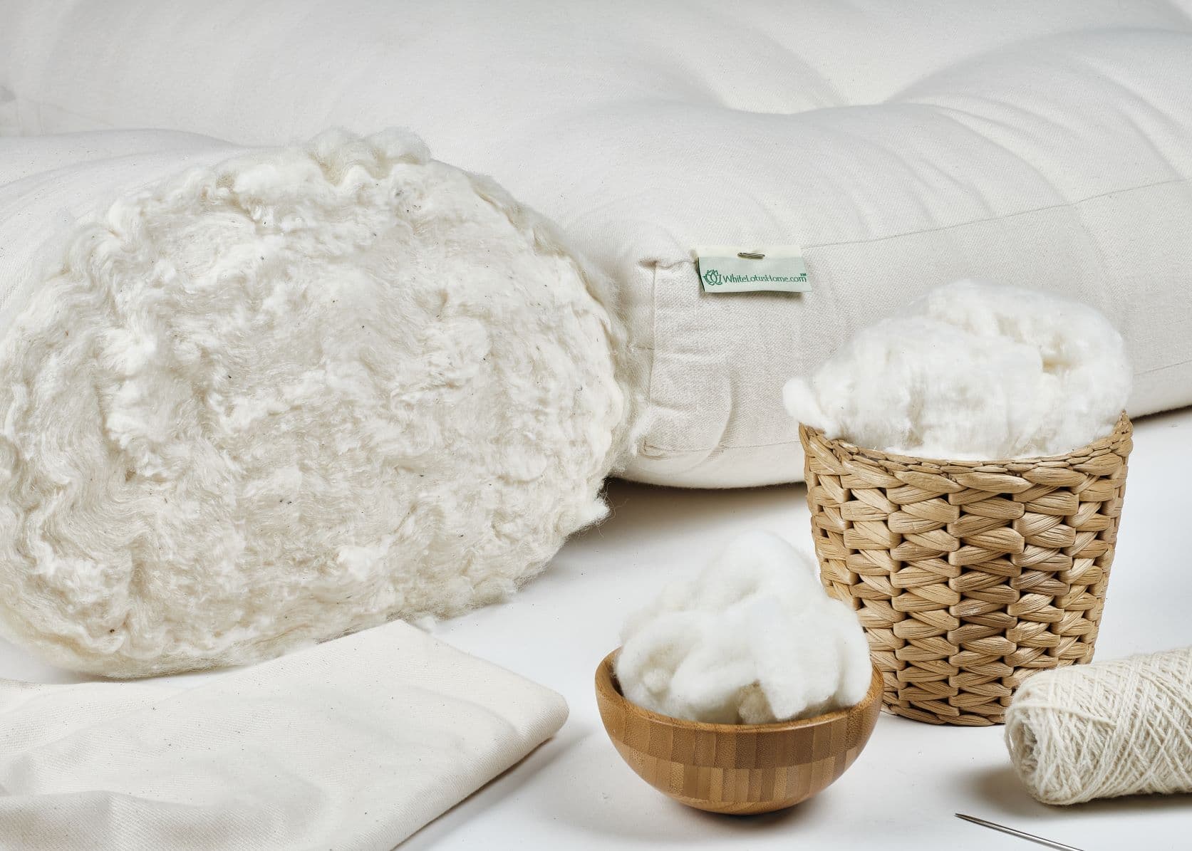 White Lotus Organic Cotton & Wool Dreamton Mattress - Image 9