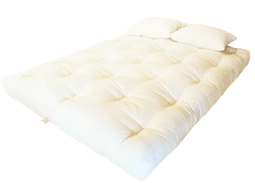 White Lotus Organic Cotton & Wool Latex Dreamton Mattress/Futon - Image 3