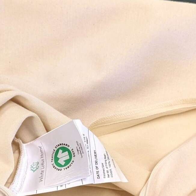 White Lotus Waterproof Organic Cotton Fitted Sheets - Image 5