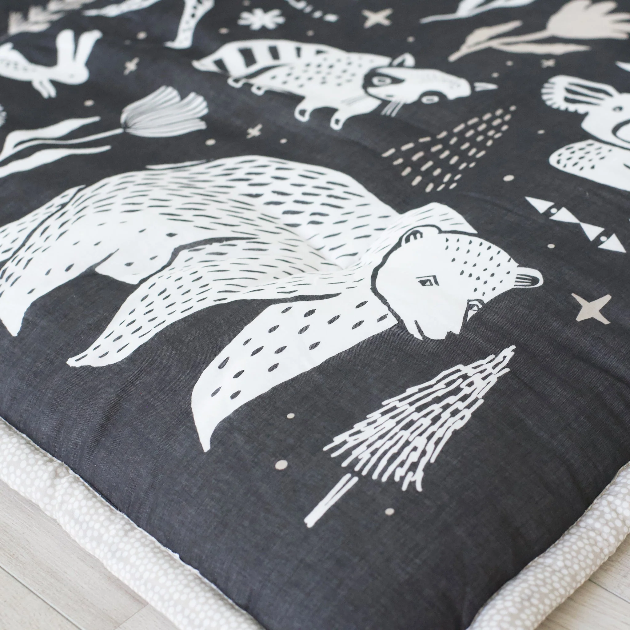 Wee Gallery Wildlife Reversible Playmat - Image 6