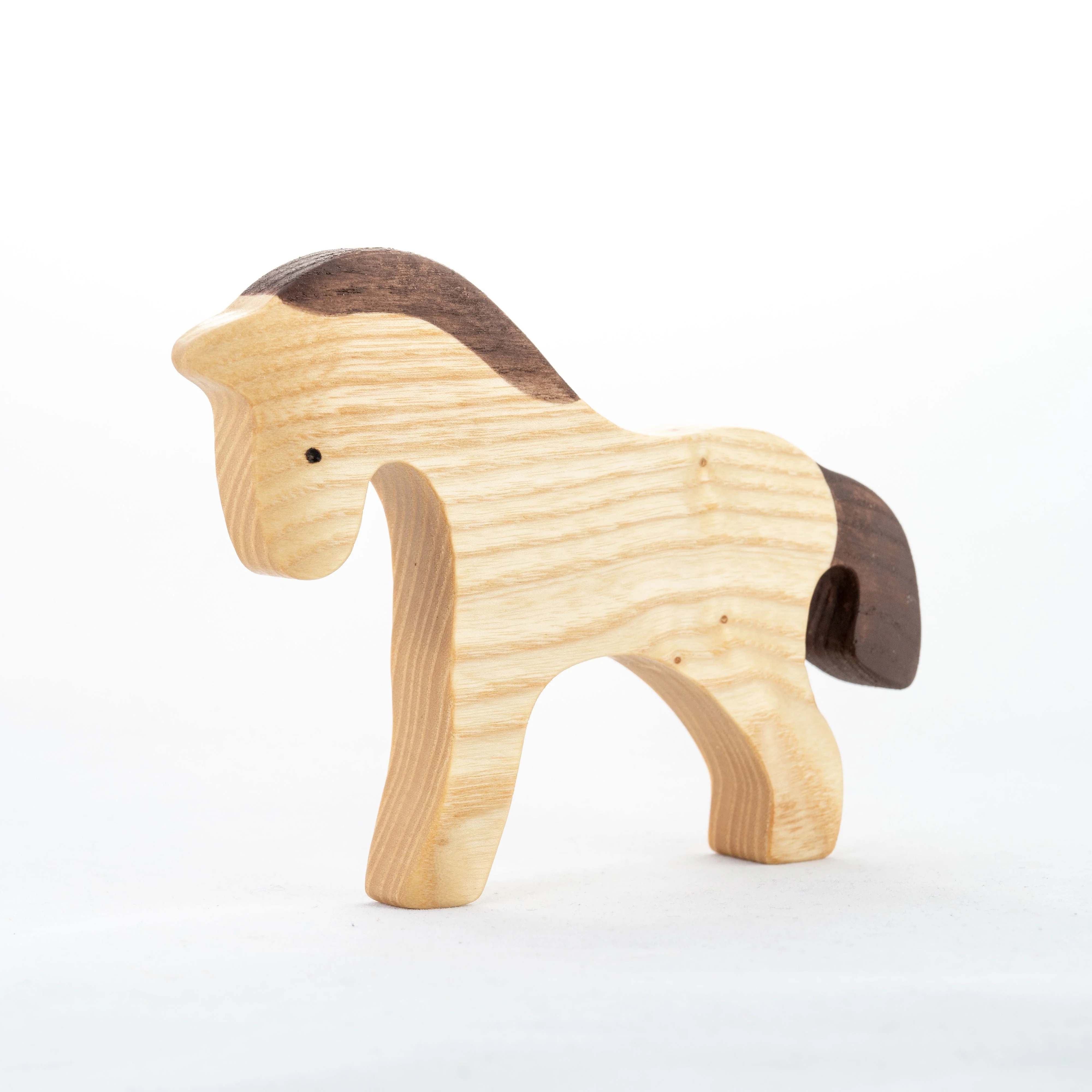 PoppyBabyCo Wooden Farm Animals Set painted- 11 pieces - Image 2