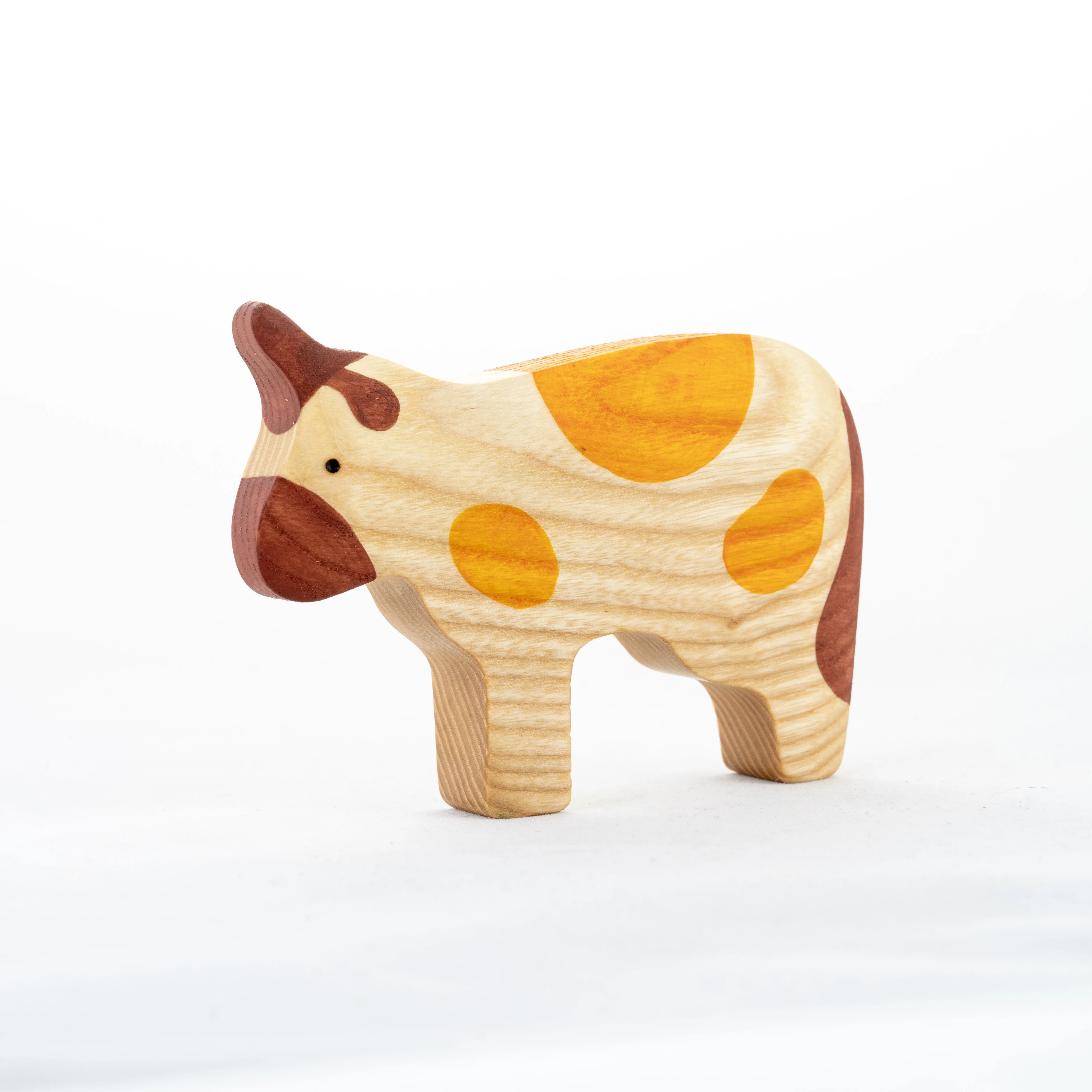 PoppyBabyCo Wooden Farm Animals Set painted- 11 pieces - Image 3