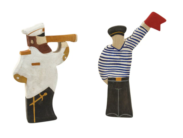 PoppyBabyCo Wooden Figurines Toys Professionals set of 23 - Image 9
