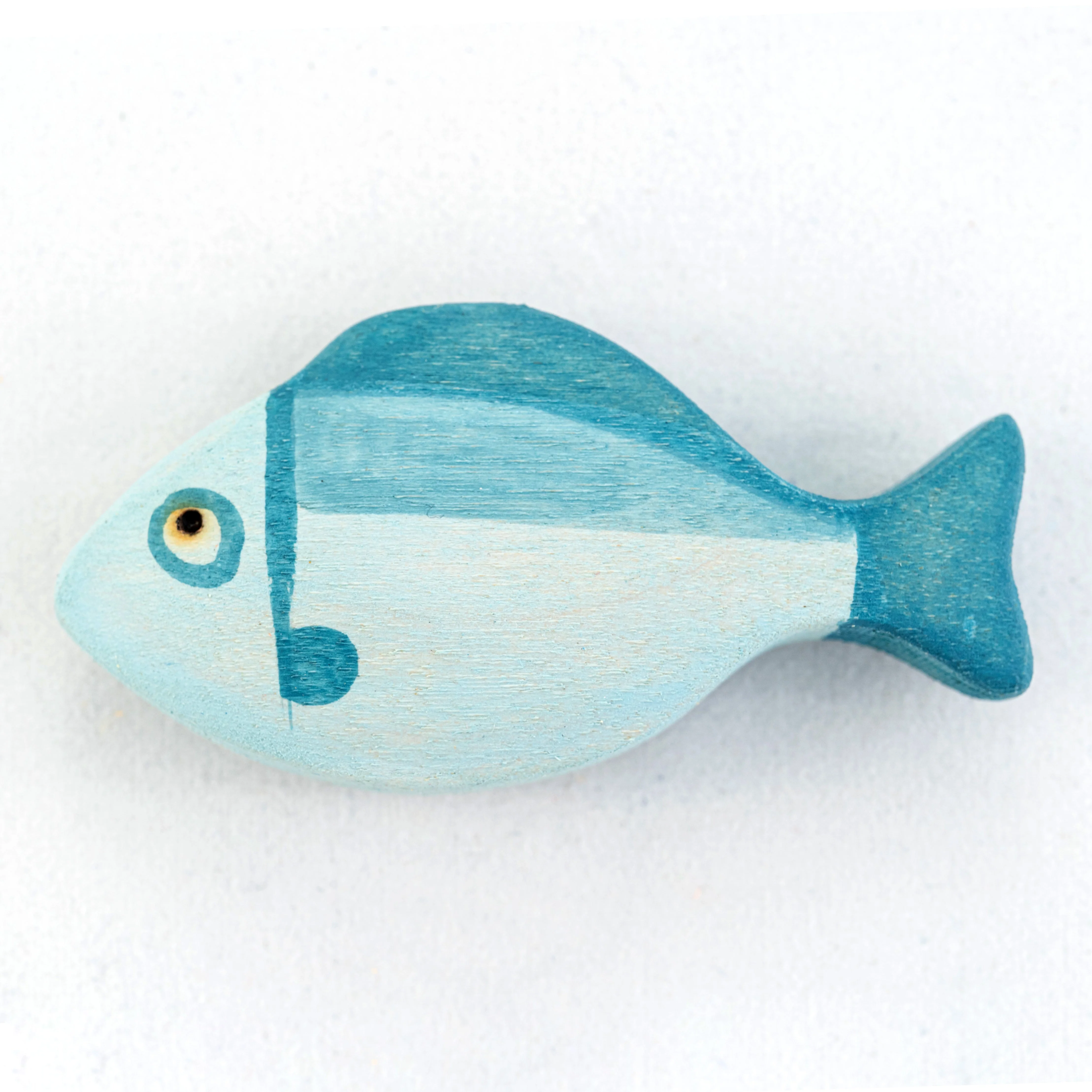 PoppyBabyCo Wooden Fish figurines toys- 11 pieces - Image 4