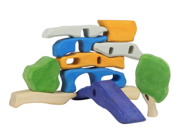 PoppyBabyCo Wooden puzzle house "Summer House" - Image 2