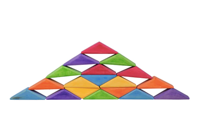 PoppyBabyCo Wooden Rainbow puzzle Goethe Star - Image 2