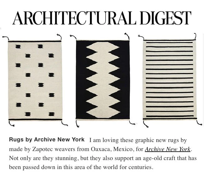 Archive New York Zapotec Stripe Rug #2 - Image 4